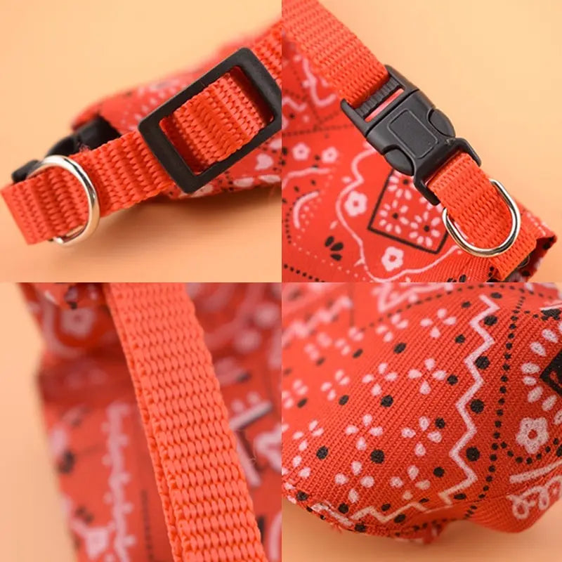 Pet Bibs Adjustable  Neckerchief