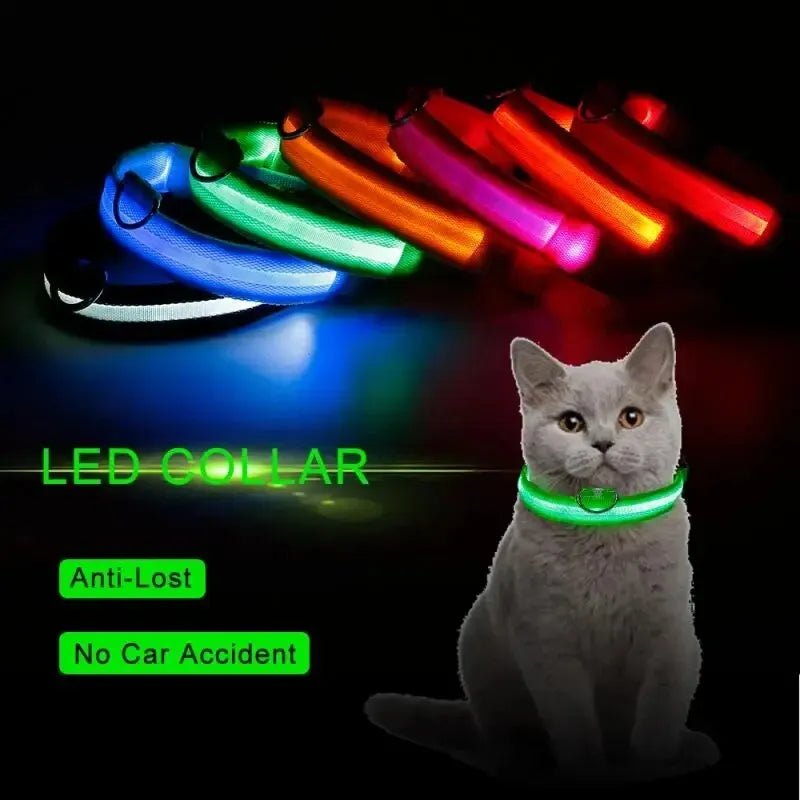 LED Glowing Dog Collar