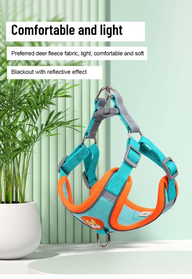 Adjustable No Pull Dog Harness