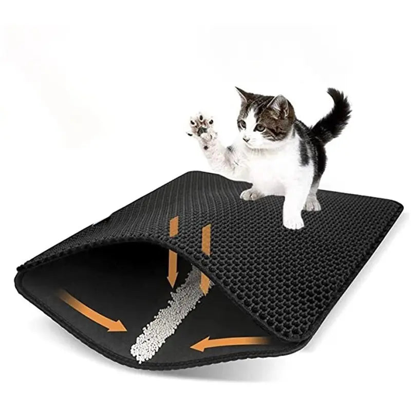 Pet Litter Mat Waterproof Double Layer