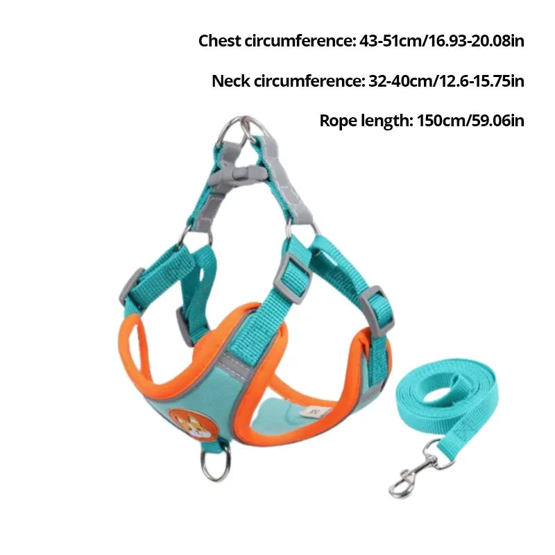 Adjustable No Pull Dog Harness