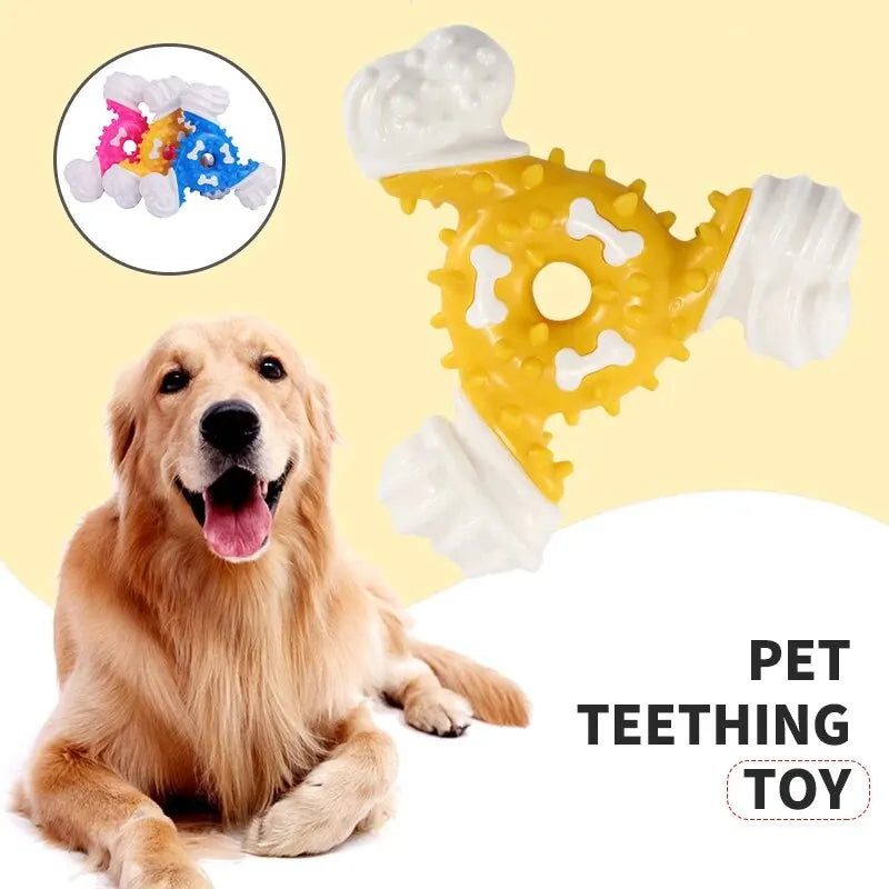 Triangle Bone Bite Resistant Dental Stick Dog