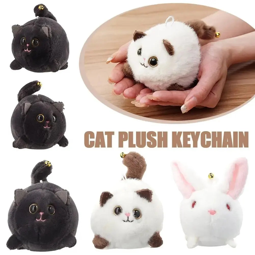 Wagging Tail  Cat Toy  Fashion Girls Keychain