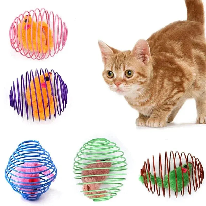 Stretchable Kitten Rats Rolling Cat Balls