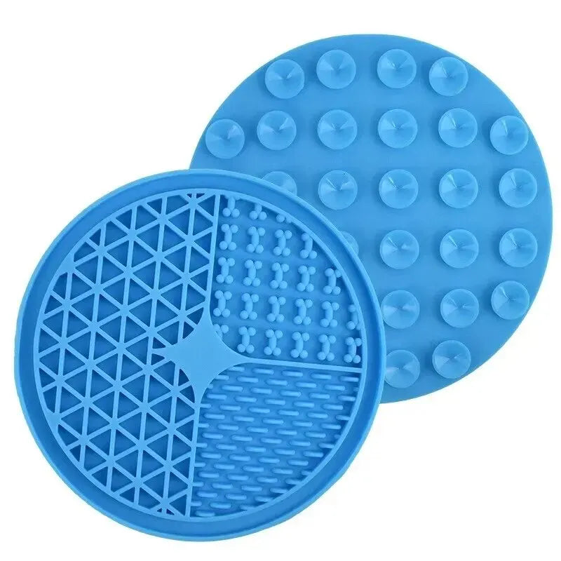 Suction Cup Slow Food Mat Silicone Pet Licking Mat