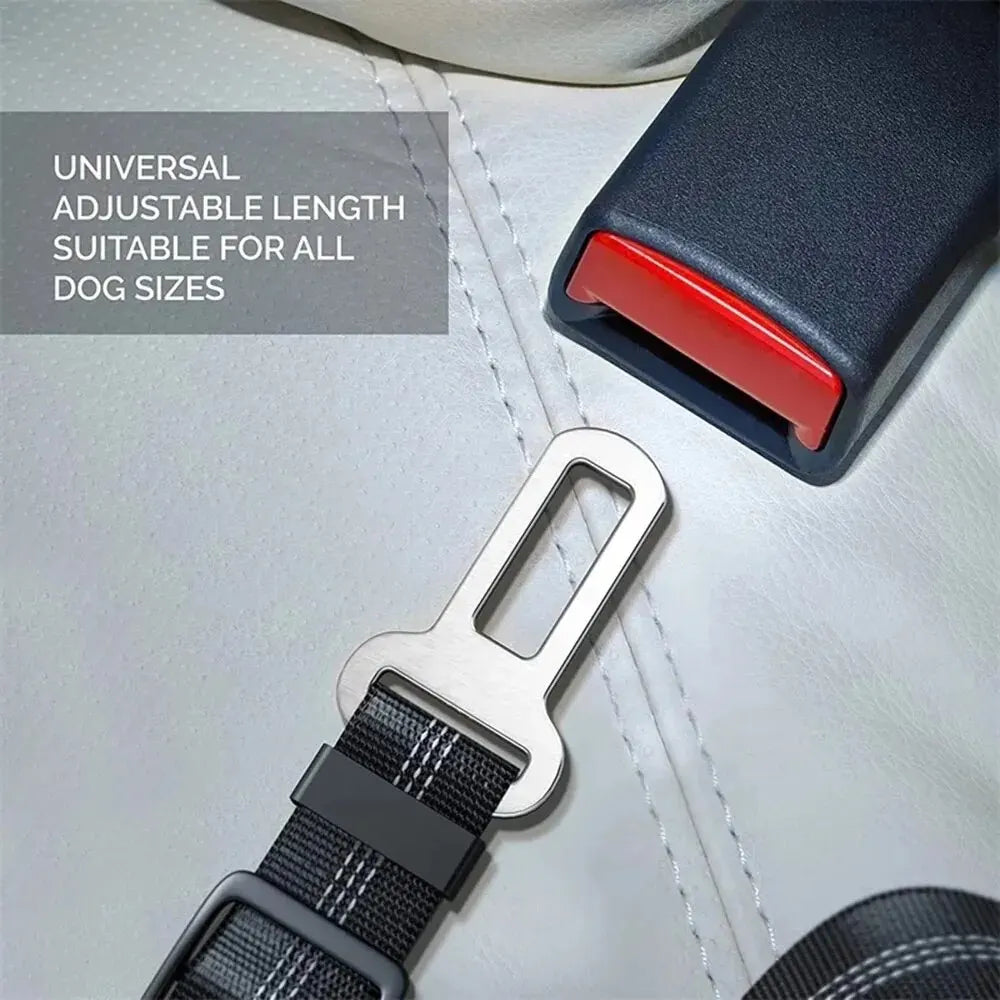 Dog Seat Belt-Adjustable  Car  Comfortable Easy Buckle