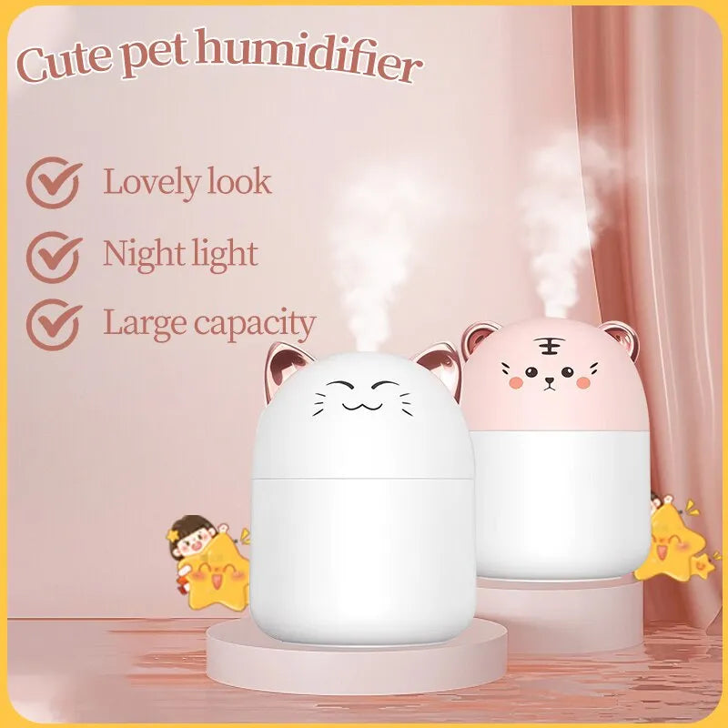 Cute Pet Humidifier Mini Office  Usb  Fog Spray