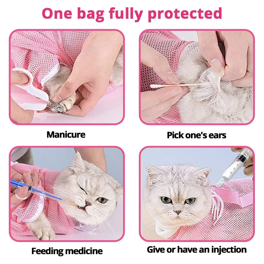 Anti Bite Anti Scratch Cat Restraint Bag