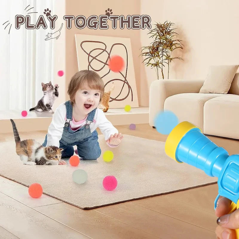 Cat Toys Interactive  Mini Shooting Gun