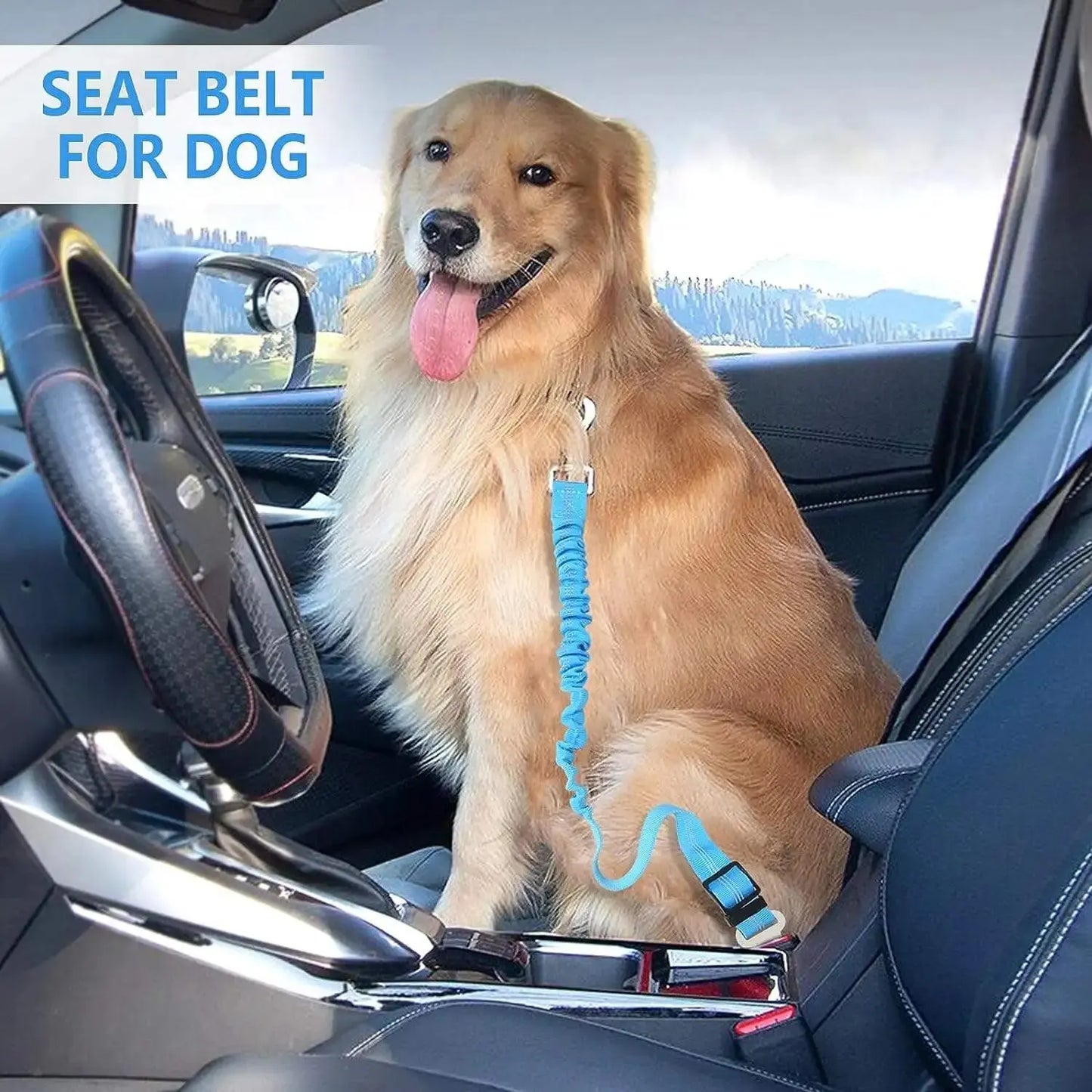 High Grade Dog Car Safety Belt / Adjustable