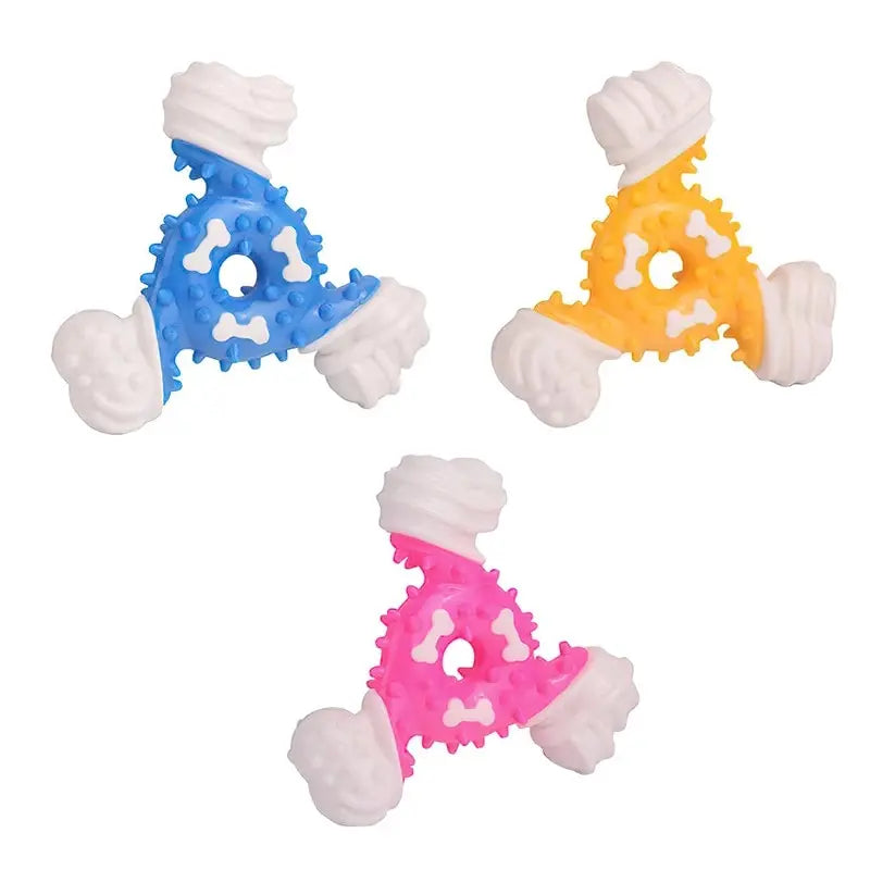 Triangle Bone Bite Resistant Dental Stick Dog