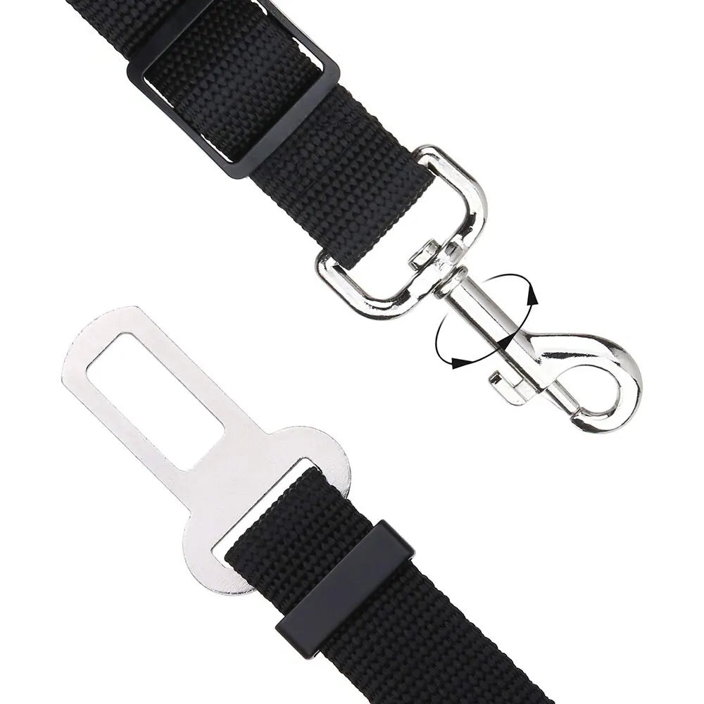 Dog Cat Car Seat Belt Adjustable Harness