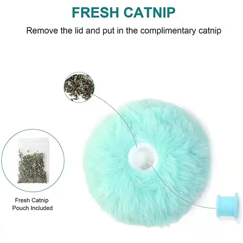 catnip sounding training ball