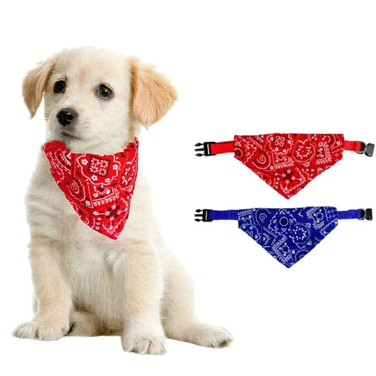 Pet Bibs Adjustable  Neckerchief