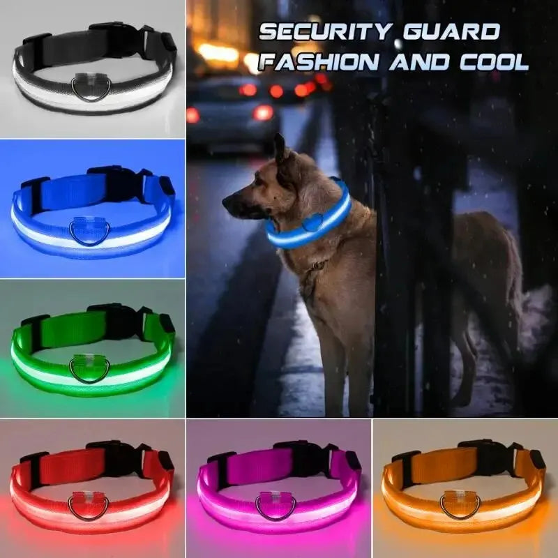 LED Glowing Dog Collar