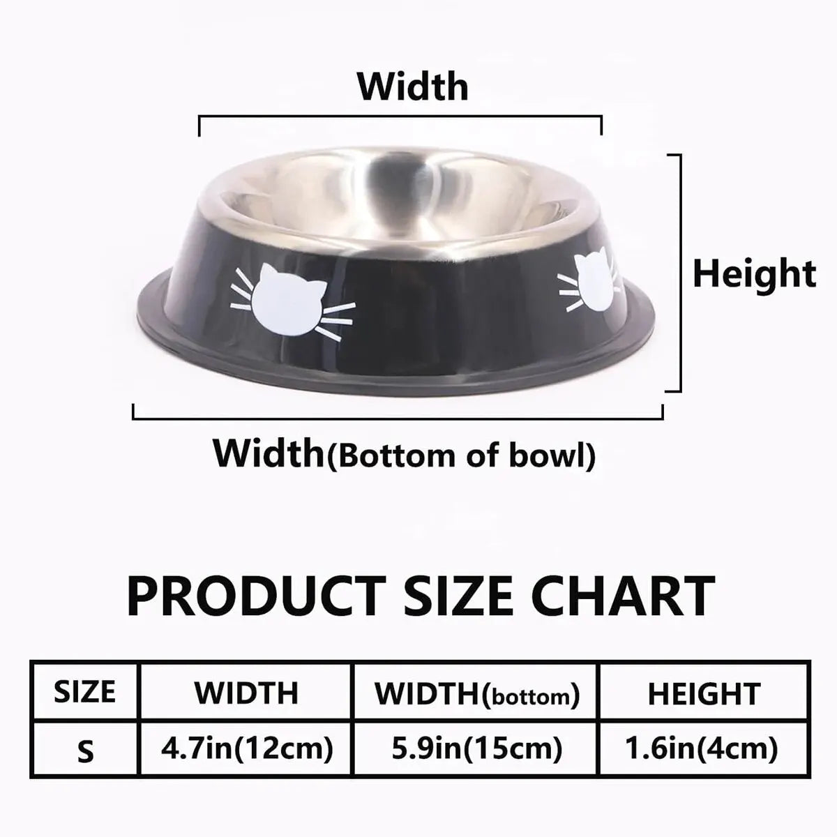 Stainless Steel Pet Bowl