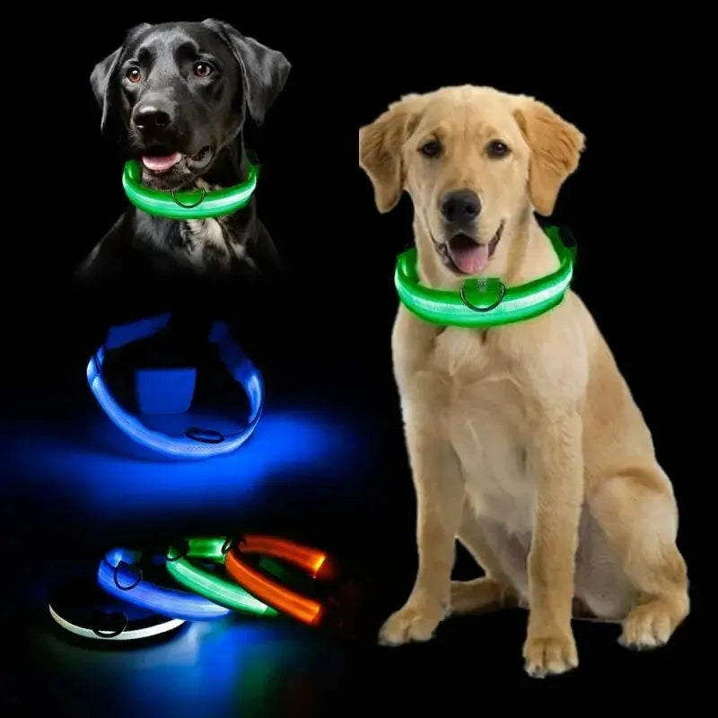 LED Glowing Dog Collar