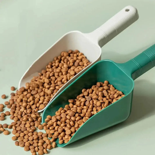 Portable Pet Feeding Spoon Environmentally Friendly and Durable Dog Food Shovel Multifunctional Cat Plastic Shovel Pet Feeder